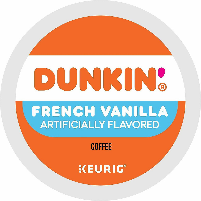 Dunkin Donuts Dunkin Donuts K-Cup, Pod French Vanilla Coffee (1268CT)
