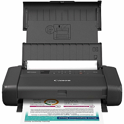 Canon PIXMA TR160 Portable Wired/Wireless Inkjet Printer - Color