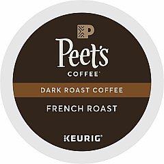 Peet's Coffee K-Cup French Roast Coffee (2405CT)