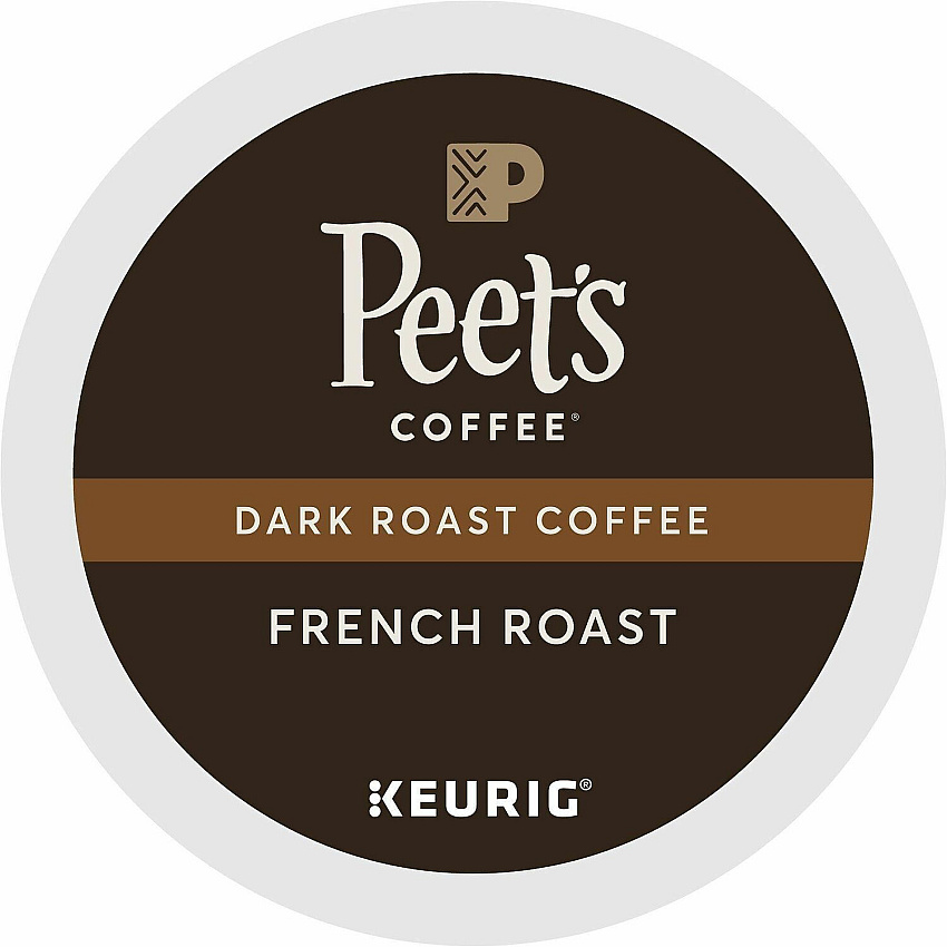Peet's Coffee K-Cup French Roast Coffee (2405CT)