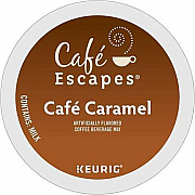 Cafe Escapes K-Cup Cafe Caramel Coffee (6813CT)