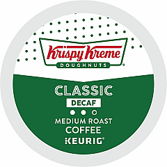 Krispy Kreme Doughnuts K-Cup, Pod Classic Decaf Coffee (6111CT)