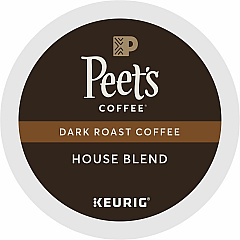 Peet's Coffee K-Cup House Blend Coffee (2410CT)