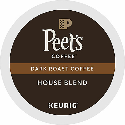 Peet's Coffee K-Cup House Blend Coffee (2410CT)