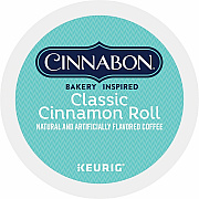 Cinnabon K-Cup, Pod Classic Cinnamon Roll Coffee (6305CT)