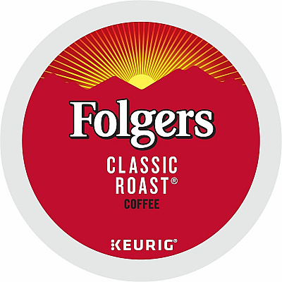 Folger K-Cup Classic Roast Coffee (7456CT)
