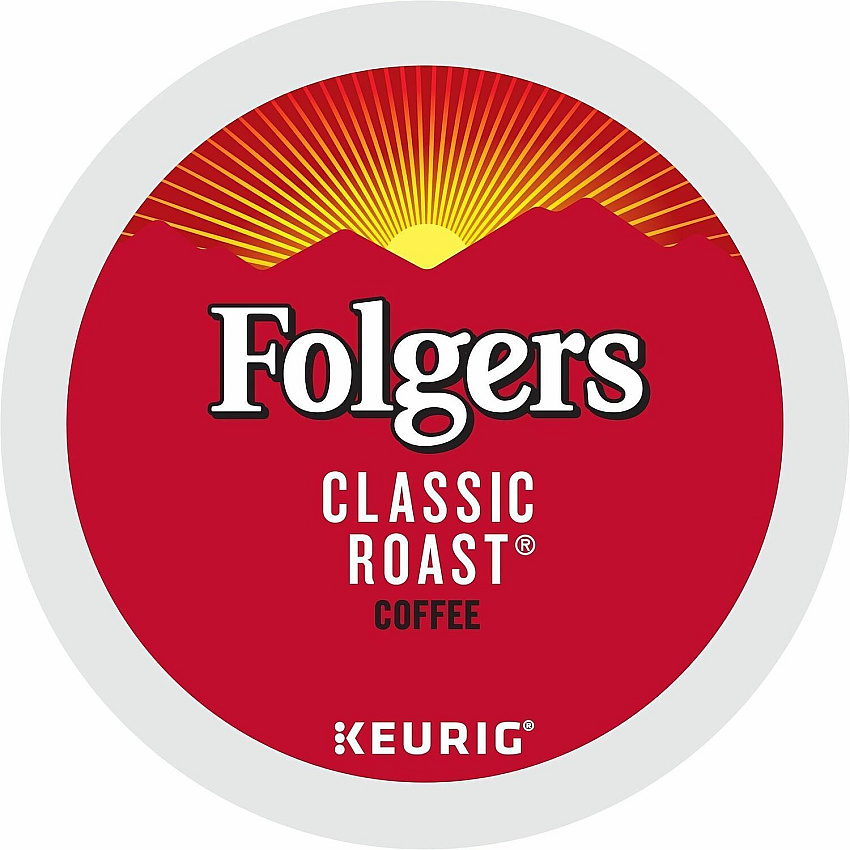 Folger K-Cup Classic Roast Coffee (7456CT)