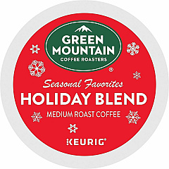 Green Mountain Coffee Roasters K-Cup, Pod Holiday Blend Coffee (6204CT)