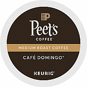 Peet's Coffee K-Cup Cafe Domingo Coffee (2404CT)