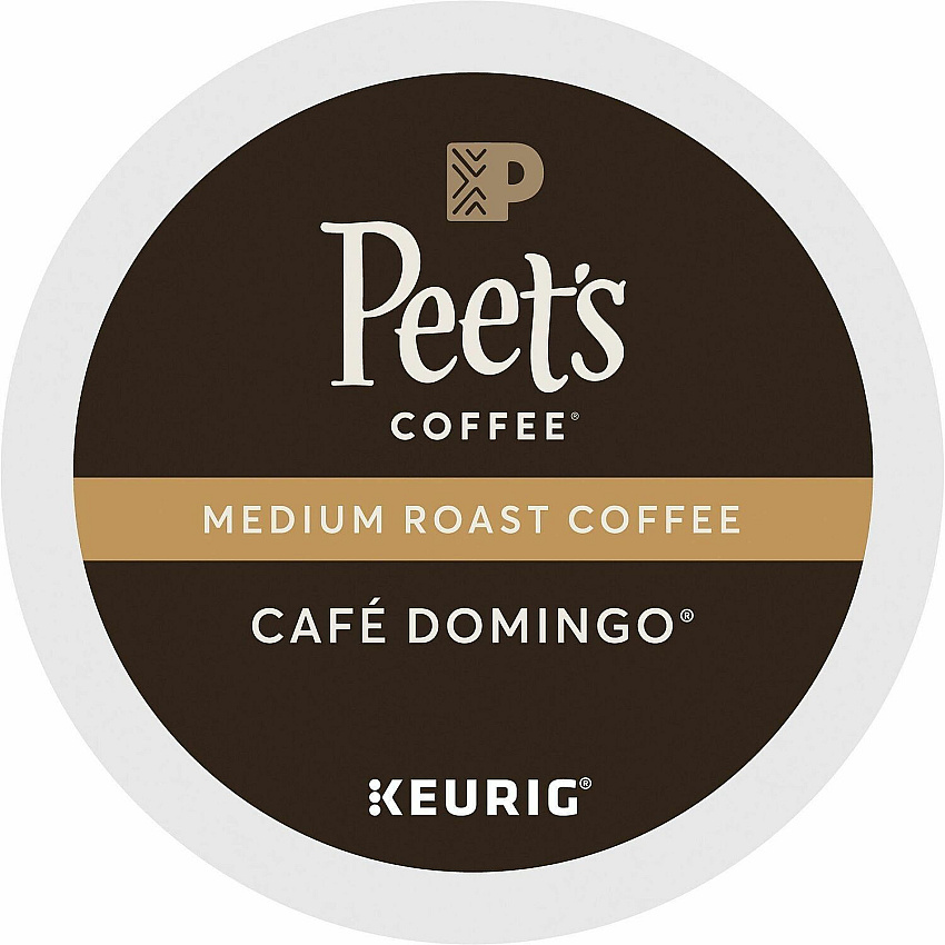 Peet's Coffee K-Cup Cafe Domingo Coffee (2404CT)