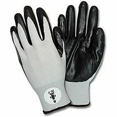 Safety Zone Safety Zone Knit Nitrile-Coated Gloves (GNIDEXLG)