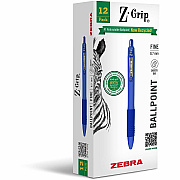 Zebra Z-Grip Retractable Ballpoint Pens (20720)