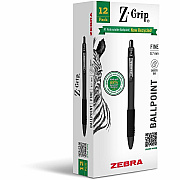Zebra Z-Grip Retractable Ballpoint Pens (20710)