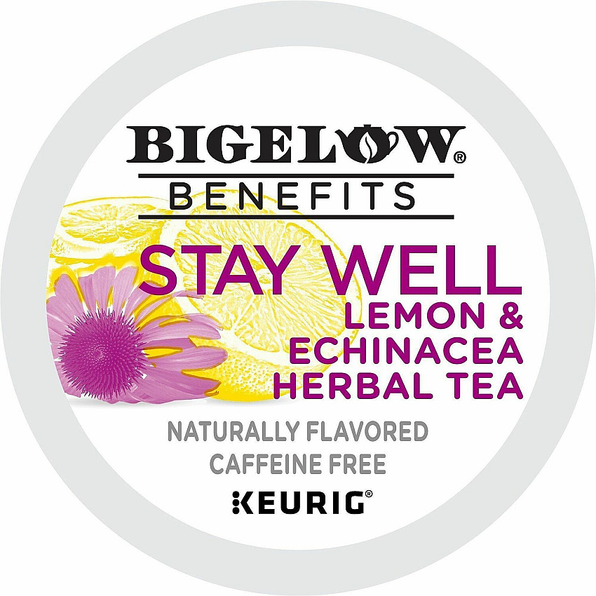 Bigelow Lemon & Echinacea Herbal Tea Herbal Tea K-Cup (2025CT)