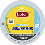 Lipton Unsweetened Iced Black Tea Black Iced Tea K-Cup, Pod (0543CT)