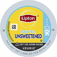 Lipton Unsweetened Iced Black Tea Black Iced Tea K-Cup, Pod (0543CT)