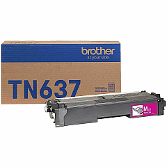 Brother TN637M Original Ultra High Yield Laser Toner Cartridge - Magenta - 1 Each