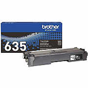 Brother TN635BK Original Standard Yield Laser Toner Cartridge - Black - 1 Each