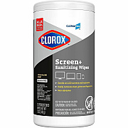 Clorox Screen + Sanitizing Wipes (60724)