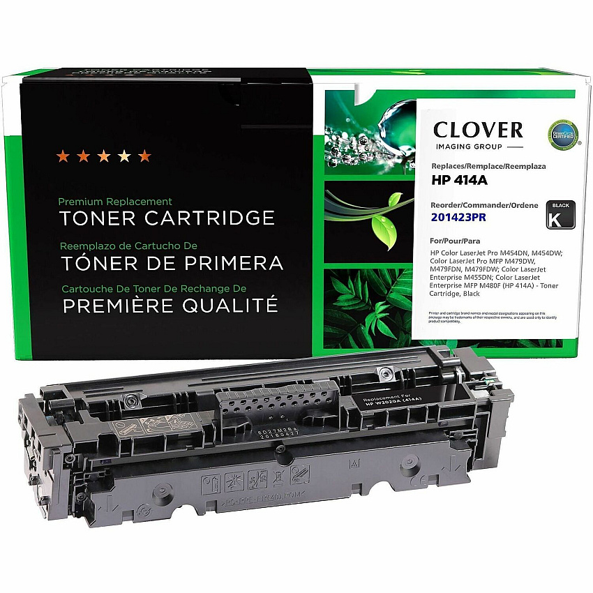 Elite Image Remanufactured Laser Toner Cartridge - Alternative for HP 414A - Black - 1 Each (76316)