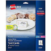 Avery Tent Card (03328)