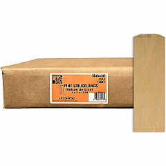 AJM Packaging Packaging Packaging AJM Packaging Packaging Pint-Size Liquor Bags (LP35NP5C)