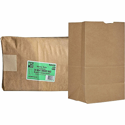 AJM Packaging Packaging Packaging AJM Packaging Packaging Squat Grocery Bags (SQ50NP5CHD)