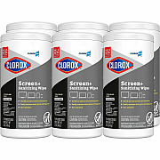 Clorox Screen + Sanitizing Wipes (60724CT)