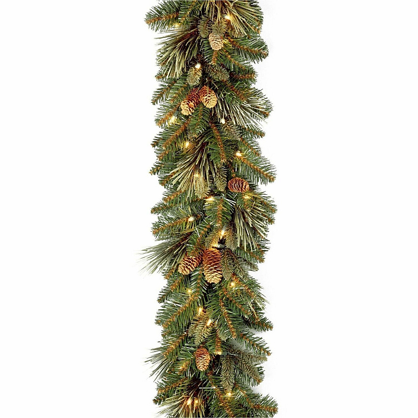 National Tree Company Company Company National Tree Company Company Carolina Pine Decorative Garland - Green (729083945083)