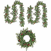 National Tree Company Company Company National Tree Company Company Wreath & Garland Set - Green (729083003141)