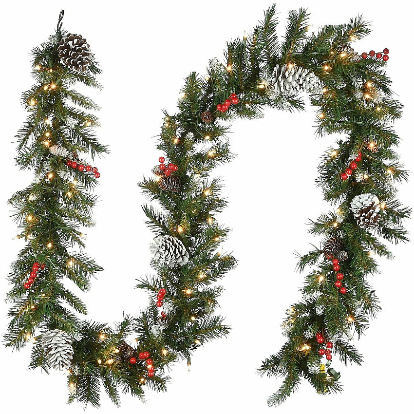 National Tree Company Company Company National Tree Company Company Decorative Garland - Green (729083432491)