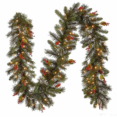 National Tree Company Company Company National Tree Company Company Decorative Garland - Green (729083200052)