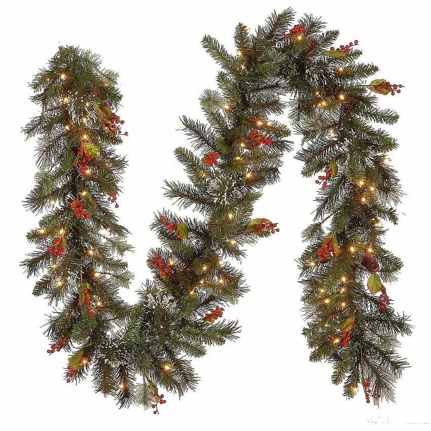 National Tree Company Company Company National Tree Company Company Decorative Garland - Green (729083200052)