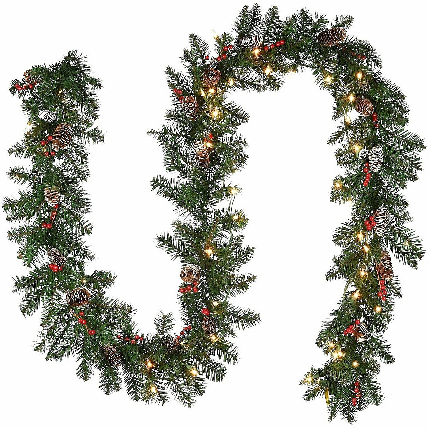 National Tree Company Company Company National Tree Company Company Decorative Garland - Green (729083133633)