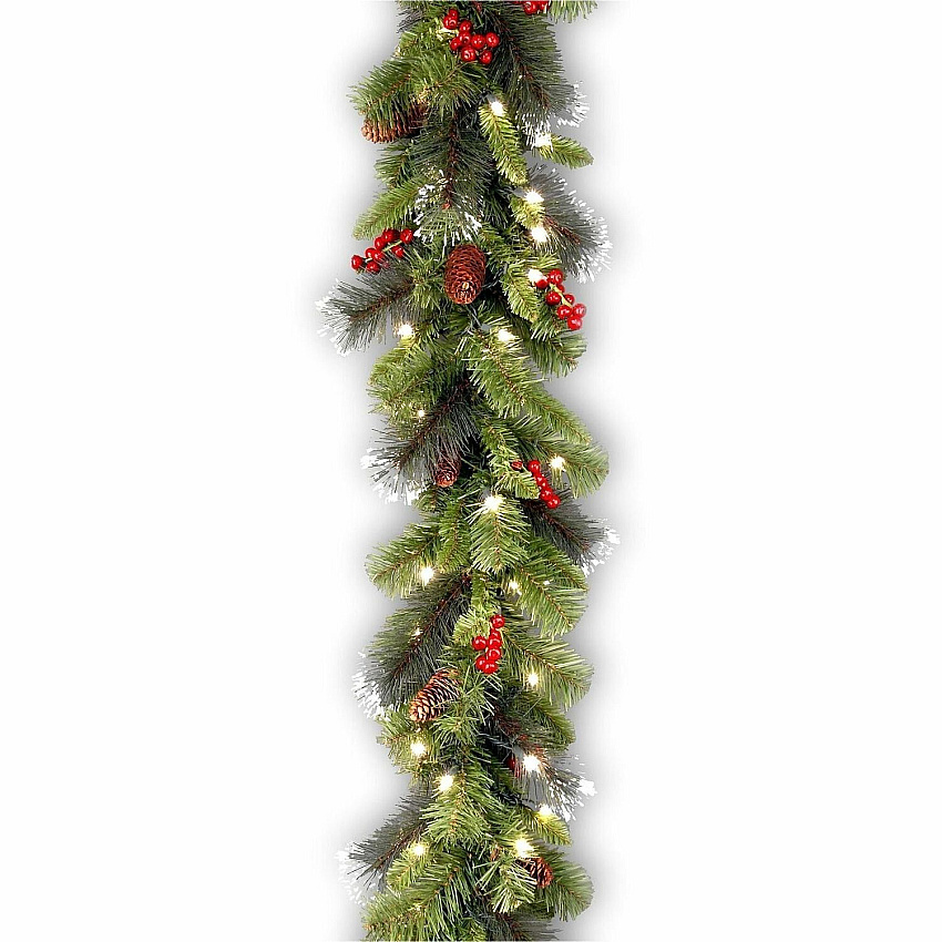 National Tree Company Company Company National Tree Company Company Crestwood Spruce Decorative Garland - Green (729083173752)
