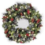 National Tree Company Company Company National Tree Company Company Crestwood Spruce Decorative Wreath - Green (729083868900)
