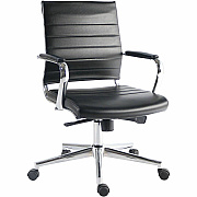 Lorell Tempo Modern Mid-Back Manager Chair (63221)