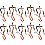 ergodyne Squids 3140 Barcode Scanner Lanyard Adjustable Attachments (10-Pack) (19173)