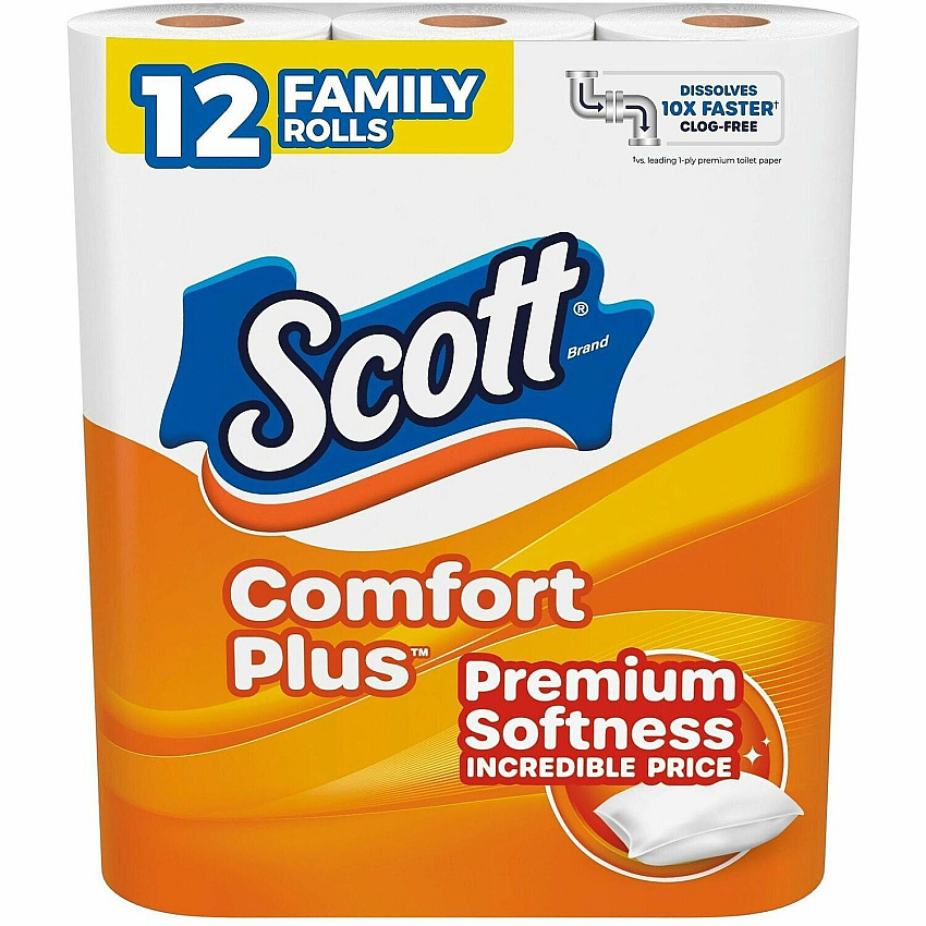 Scott ComfortPlus Toilet Paper (55211CT)