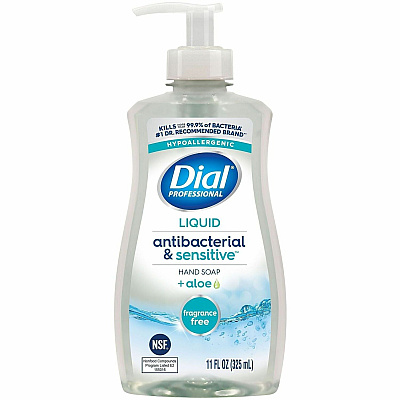Dial Professional Scent-Free Sensitive Antibac. Hand Soap (35476)