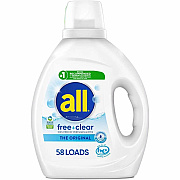 All Free Clear Liquid Laundry Detergent (47463CT)