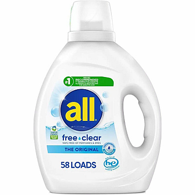 All Free Clear Liquid Laundry Detergent (47463CT)
