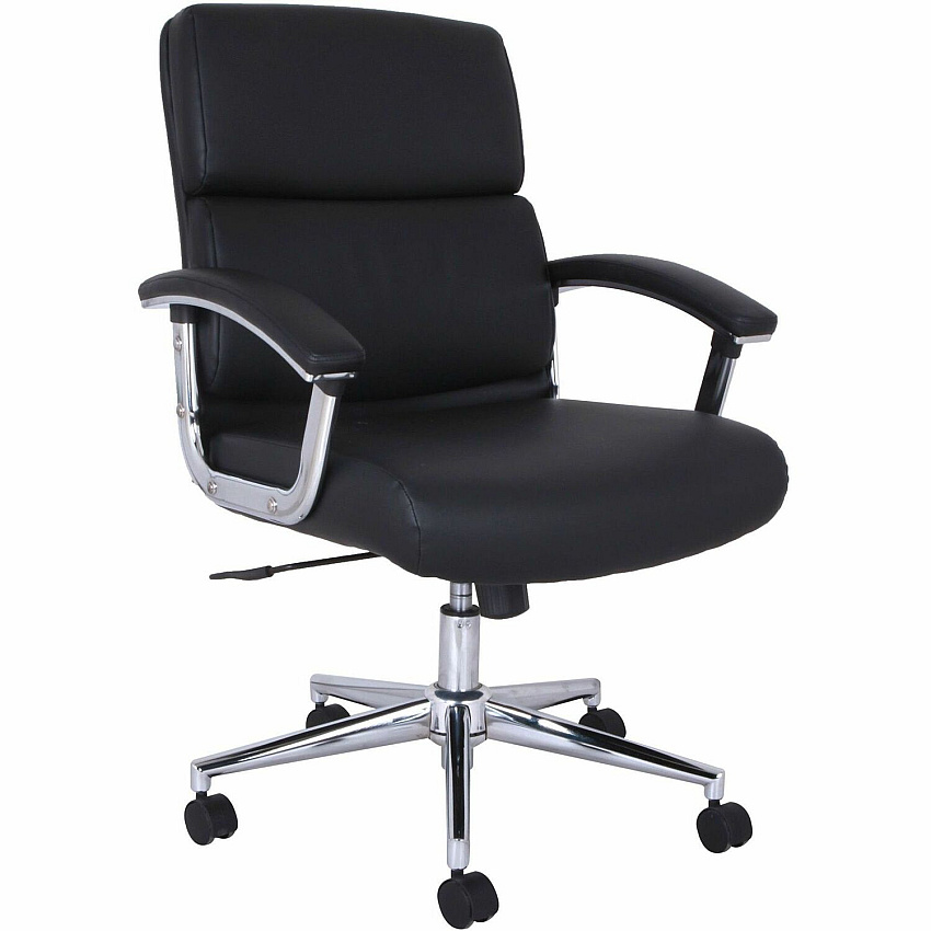 Lorell Vuelo Modern Bonded-Leather Office Chairs (20028)