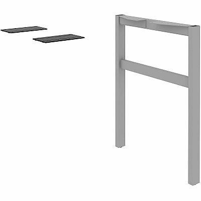 Lorell Adjustable Table Leg Bases & Returns (16285)