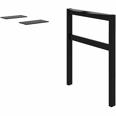 Lorell Adjustable Table Leg Bases & Returns (16282)