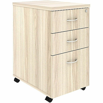 Lorell Essentials 3-Drawer Mobile Pedestal (66328)