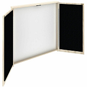 Lorell Dry-Erase Whiteboard Presentation Cabinet (66345)