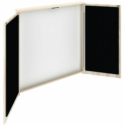 Lorell Dry-Erase Whiteboard Presentation Cabinet (66345)
