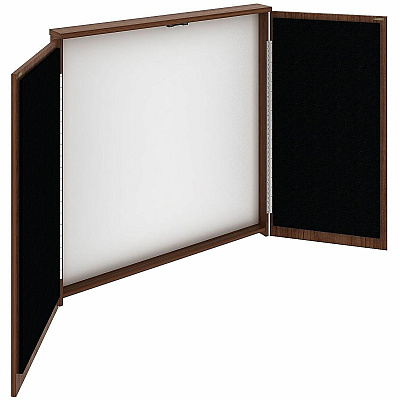 Lorell Dry-Erase Whiteboard Presentation Cabinet (69899)