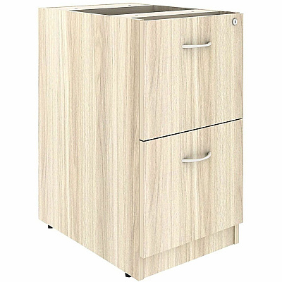 Lorell Essentials 2-Drawer Fixed Pedestal File Cabinet (66332)